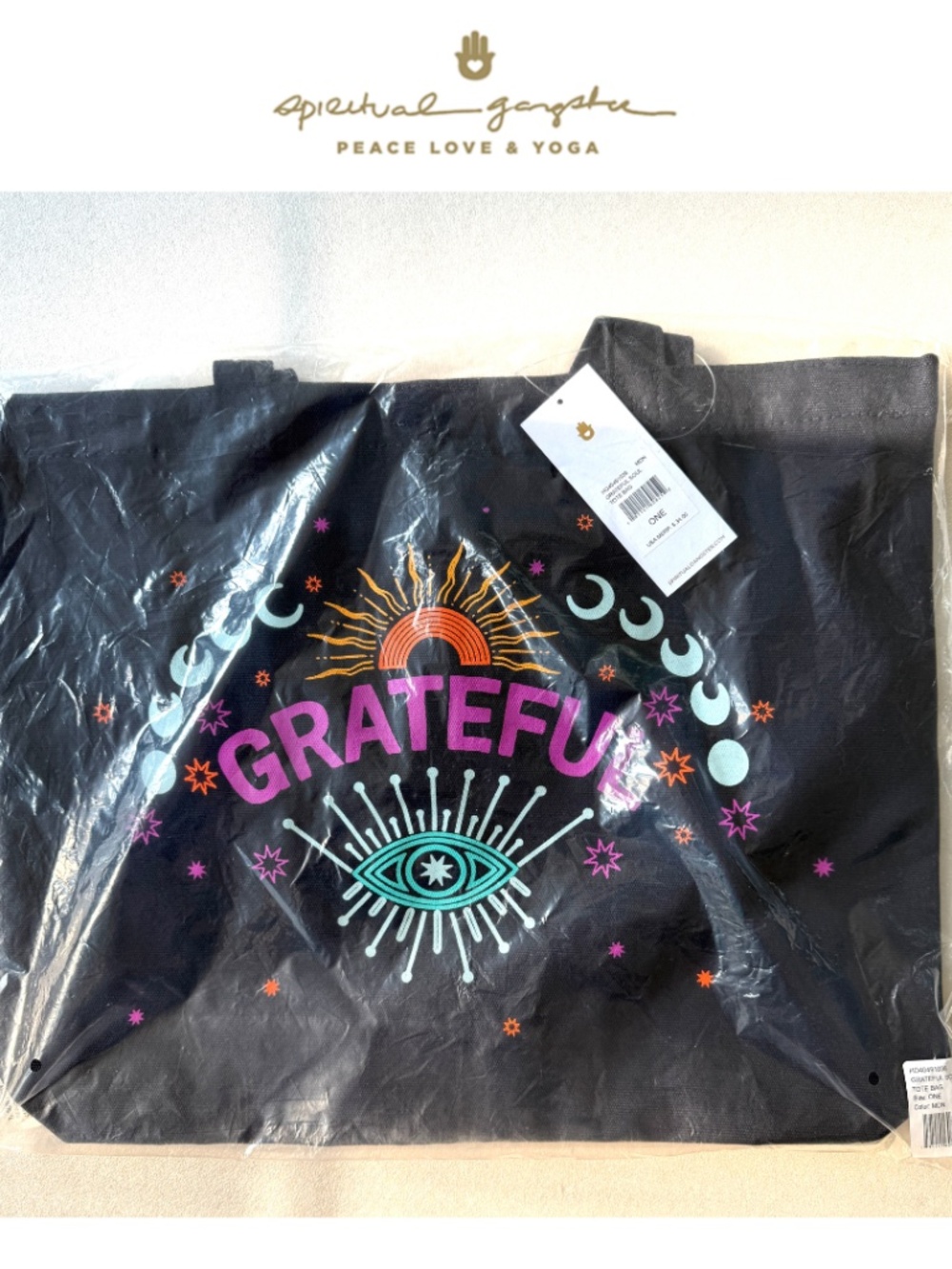 Spiritual Gangster Grateful Soul Tote Bag